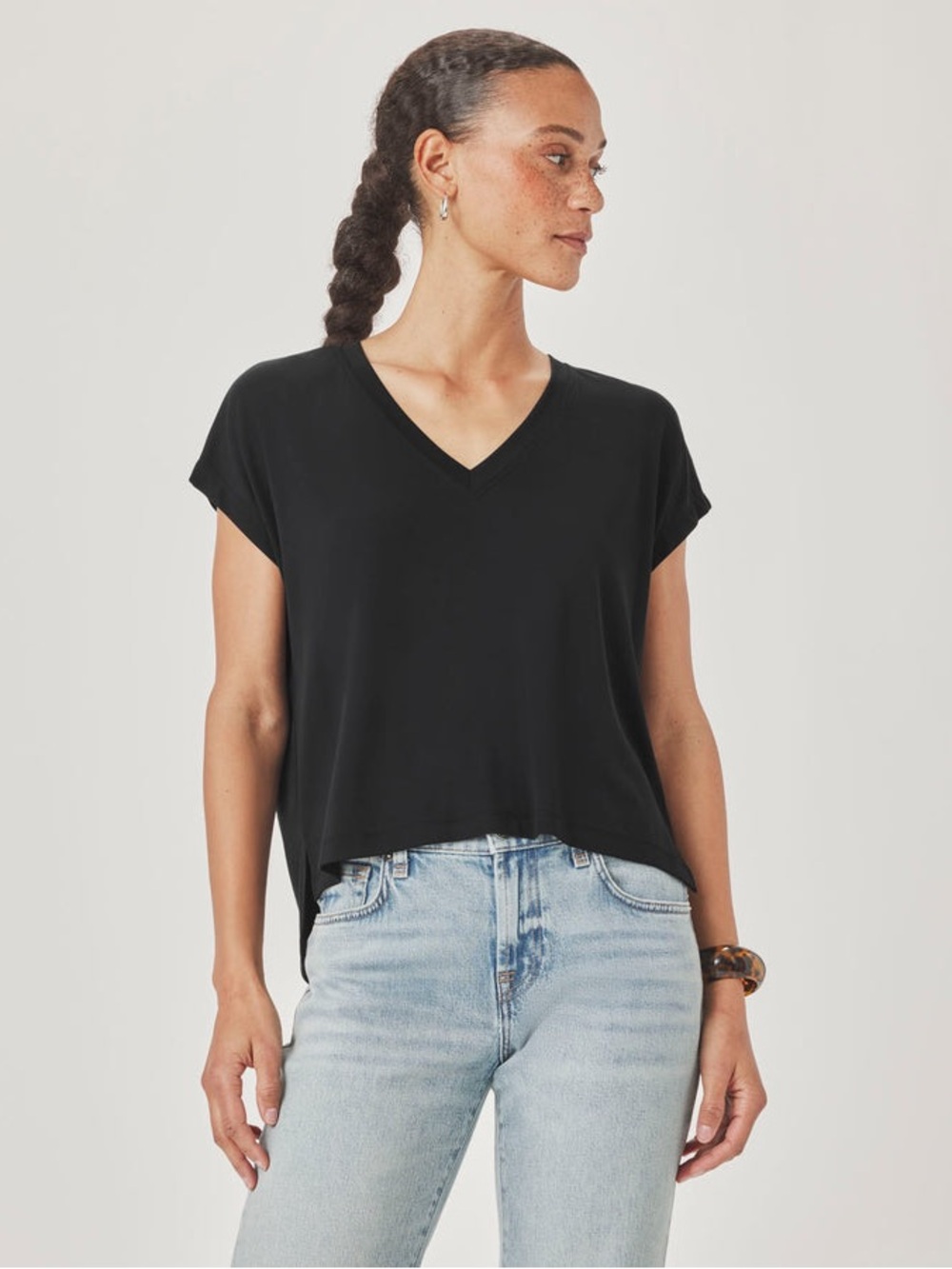NWT Splendid Amaya V-Neck Tee